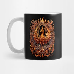 Rise like a Phoenix retro vintage design Mug